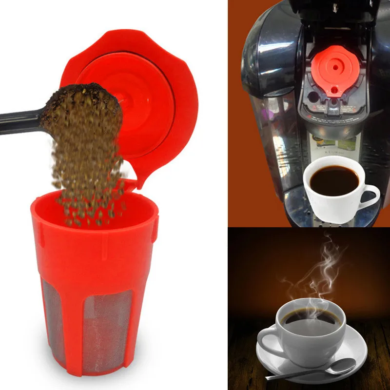 1 шт. многоразовый фильтр для кофе K Carafe Замена Keurig 2 0 большая чашка 304 сетка из