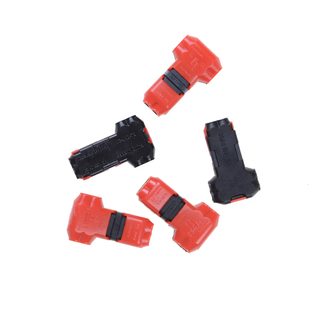 5 шт. 2 Pin Way dc/ac 300v 10a AWG 18 24 Универсальный компактный провод проводка разъем Т