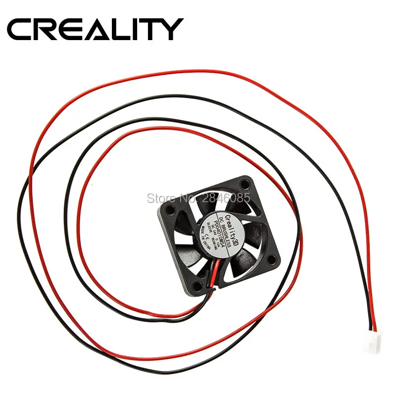Creality 3D принтеры s Запчасти 24V охлаждающий вентилятор 40 мм x 10 4010 масляный подшипник