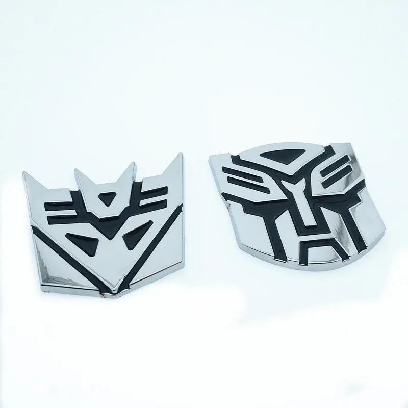 3D логотип протектор Трансформеры Autobot металлический знак эмблемы наклейка на
