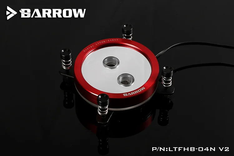 Barrow LTFHB 04N V2 для Intel Lga115x CPU водяные блоки Mirror Extreme LRC RGB v2 акриловый микро охладитель