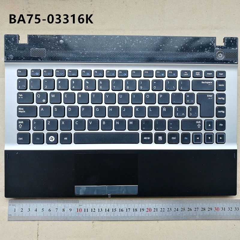 Латинская раскладка новая клавиатура для ноутбука Samsung NP300 14 &quotNP300V4A 305V4A 300V4Z 305V4Z