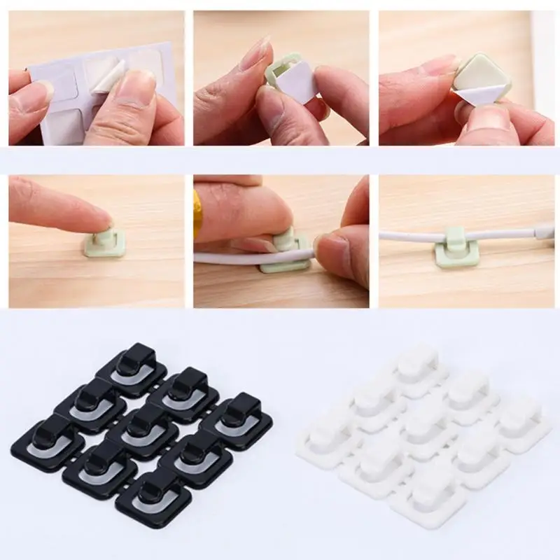 18 шт. зажим для обмотки проводов устройство управление кабелем|cable management|winding