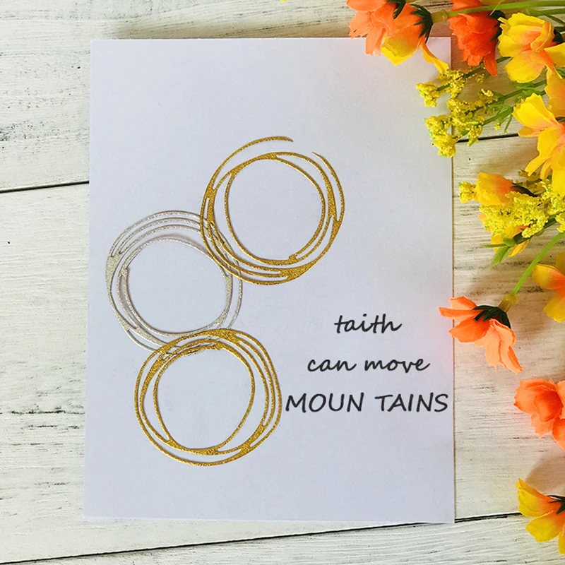 

JCarter Circle Square Frame Cutting Dies for Scrapbooking DIY Album Embossing Folder Cards Paper Template Background Stencil