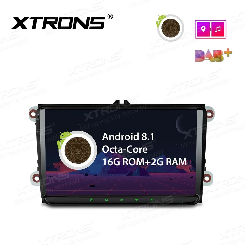 Автомобильный мультимедийный навигатор Oreo OS Android 8 1 9 &quot GPS радио для Skoda Octavia 2007 2012