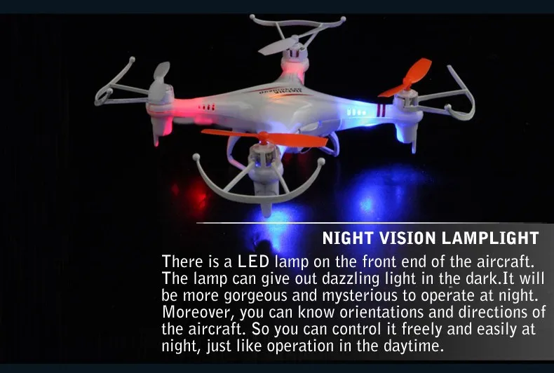Skytech M62 M62R 2 4G 4CH RC вертолет UFO с мигающим светодиодным цветным светильник Ar.Drone Дрон