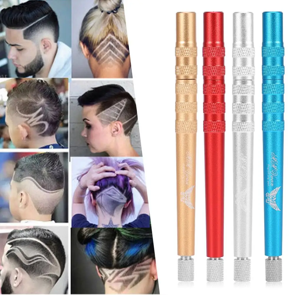 

Волшебная Выгравированная ручка для тату бровей, бороды, гравировки волос, инструмент для вырезания, тату, Парикмахерская, масляная голова, ...