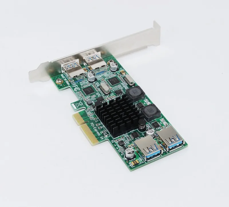 Карта расширения PCI Express на 4 порта USB 3 0 5 Гбит/с | Компьютеры и офис