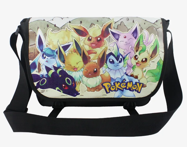 veevanv 2016 summer hot new Pocket Monster Shuangkou Satchel Pokemon bag color double shoulder |
