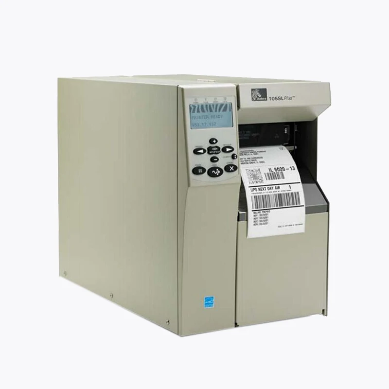Zebra 105sl plus промышленный принтер клейких стикеров 203 dpi базовая модель сохраняет