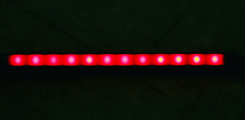 OKEEN 23 см Красный Янтарный RGB светодиодный тормозной задний светильник для мотоцикла, последовательная Беговая полоска, сигнал поворота, встроенный светодиодный стоп-светильник