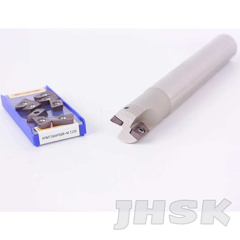 

Free shipping BAP400R-C25-26-200 Indexable milling cutter CNC TOOL with 10 pcs APMT1604PDER -H2 1125