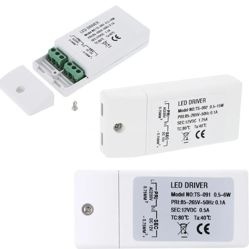 AC 85 265 V к DC 12 SMD светодиодный драйвер трансформатор Мощность для MR11/G4/MR16/GU5.3