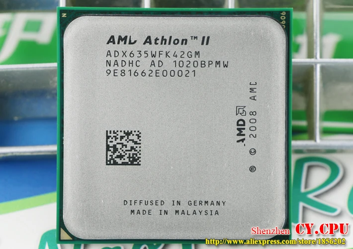 Процессор AMD Athlon II X4 635 CPU Processor Quad-CORE (2.9ГГц/ L2 2МБ /95Вт / 2000ГГц) Socket am3 am2+ бесплатная доставка 938 пинов продается за 640 рублей.
