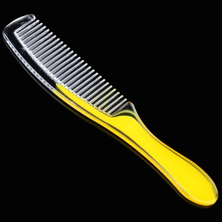 Бесплатная доставка 100 шт./лот двухцветная пластиковая одноразовая расческа