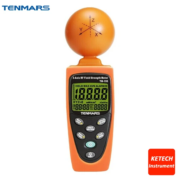 3 осевой измеритель мощности электросмога EMF RF тестер TM195|tester|tester metertester power |