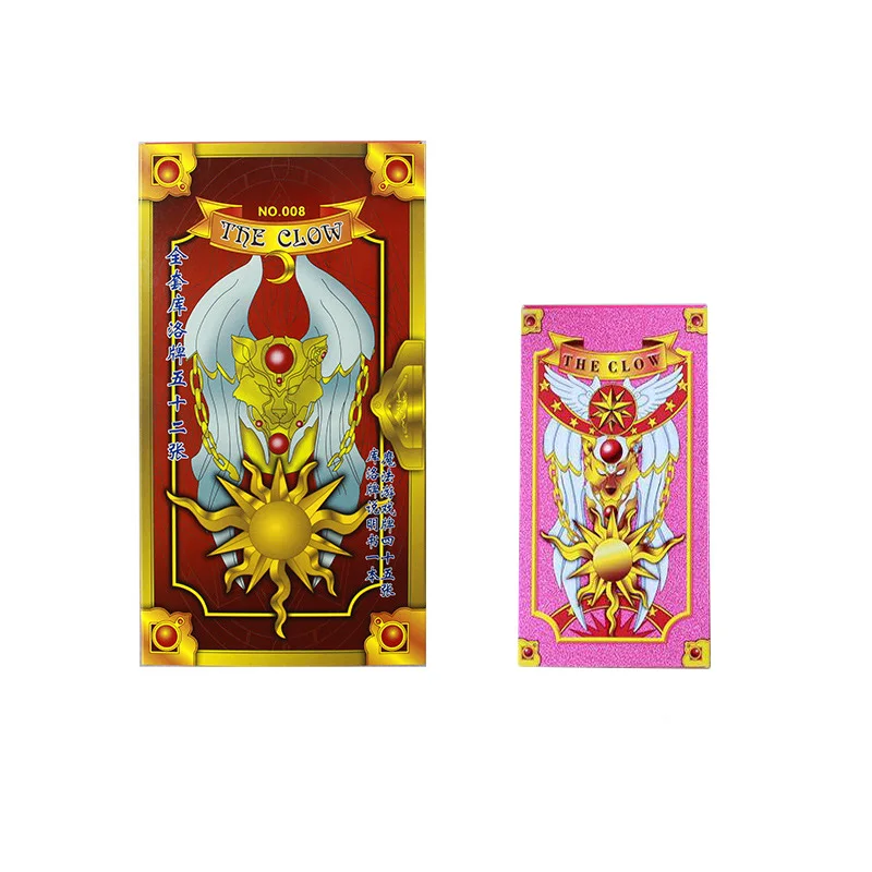 Новые 54 шт./упак. играющие карточные игрушки Captor Сакура КИНОМОТО Клоу Карты