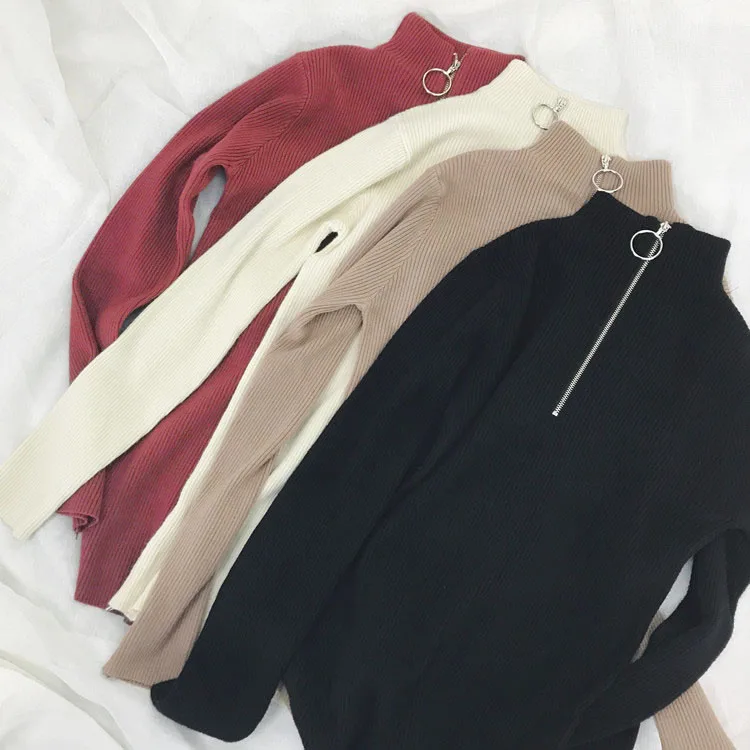 BOBOKATEER pull femme hiver Рождественский свитер женская зимняя одежда Женский вязаный пуловер с высоким воротом sueter mujer invierno