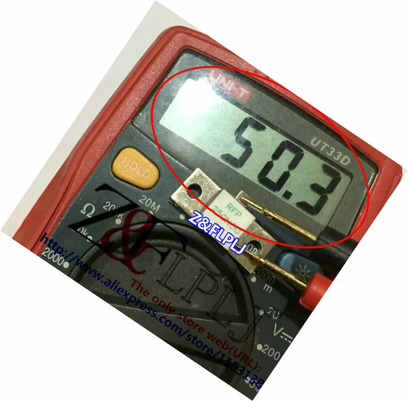 RFP250N50TC RFP-250N50TC 250N50 / 250 Вт 50 Ом микрополосковые резисторы высокочастотное