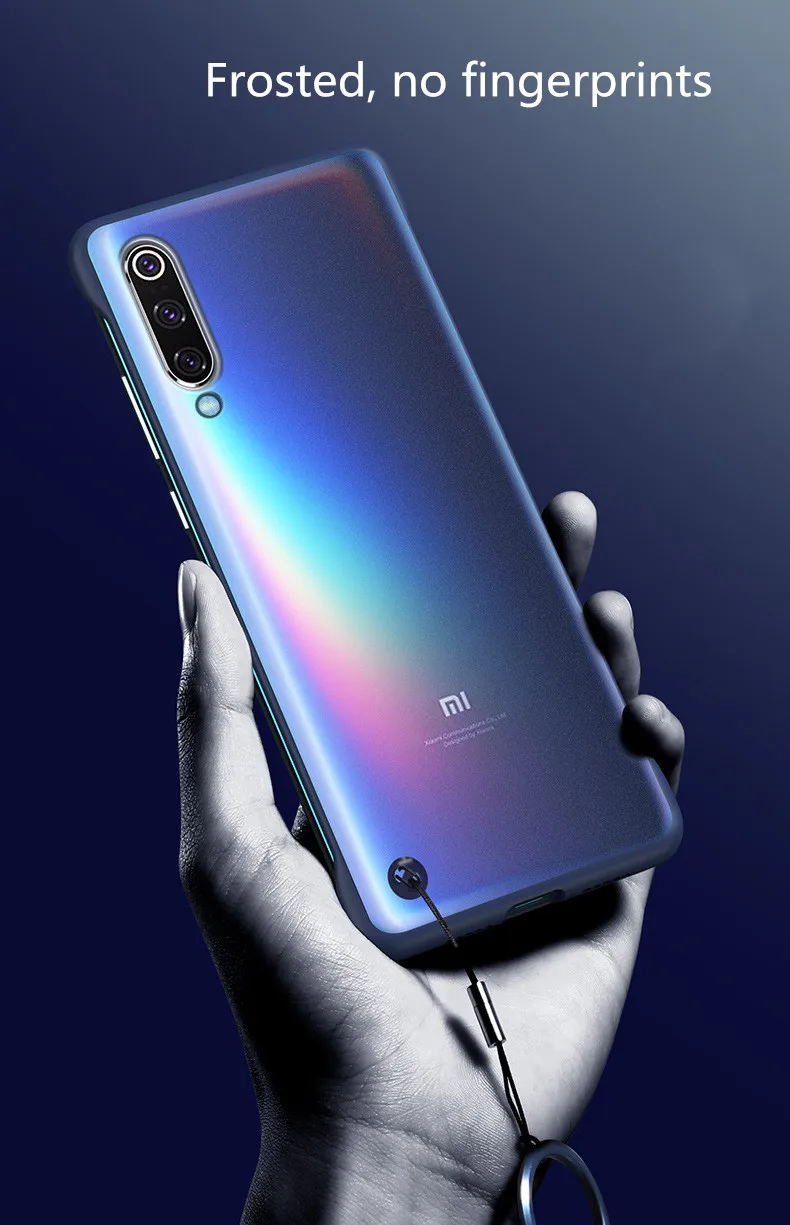 Xiaomi 9 mobile phone shell silicone millet 9se protective ultra-thin borderless transparent all-inclusive anti-fall |