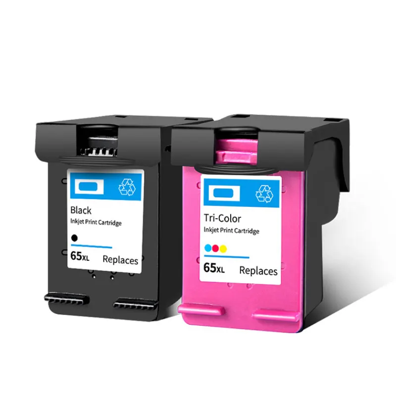 2PK новейшая версия восстановленные картриджи 65XL 65 совместимый для hp 2600 5200 5020 серии новые принтеры