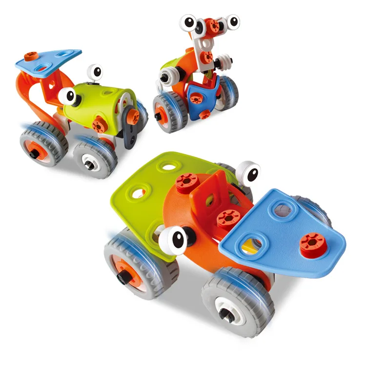 Children DIY Intellectual Desktop Assembly Building Block Concept car and Parent-Child Interactive Screw Toy Model Gift | Игрушки и