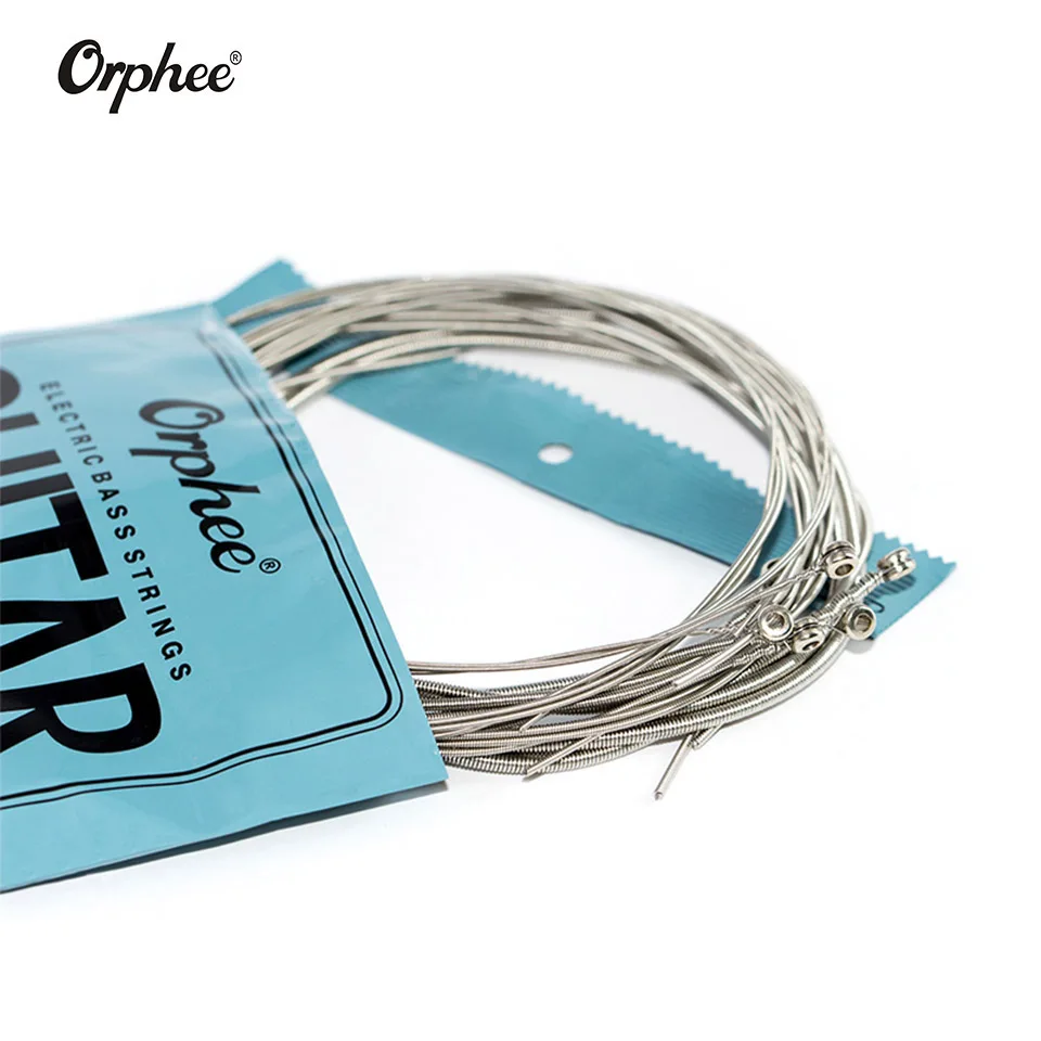 Электрические Струны для басов Orphee 1 комплект 4/5/6 струн диаметр 030 -125 музыкальный