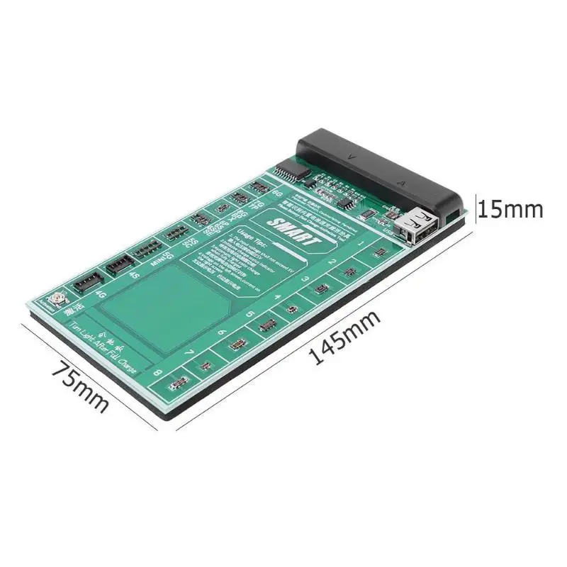 Новинка W209A+ Мобильный телефон Смартфон Батарея активация Быстрая зарядка плата+ микро USB кабель для iPhone 4-8P X samsung