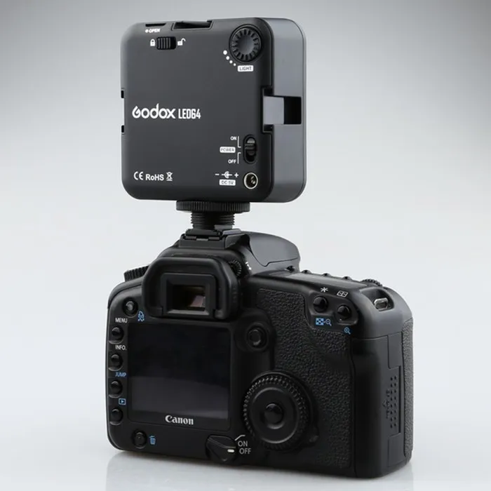 Godox LED64 светодиодный видео свет для DSLR камеры видеокамеры Мини DVR как заполняющий