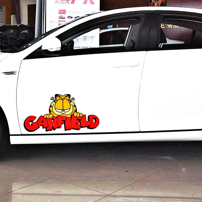 Автомобильные аксессуары Volkrays забавные автомобильные наклейки Garfield наклейка