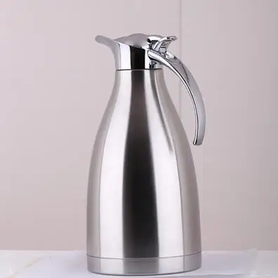 2L Professional liquid nitrogen kettle pot tank 1.5L 2L cold resistant for minus 196 degree - Цвет: 2L