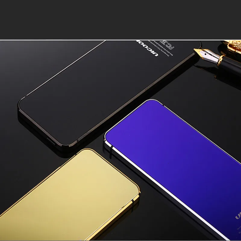 Ulcool V36 металлический корпус Bluetooth 2,0 Dialer анти-потеря две sim-карты ультратонкий мобильный сотовый телефон с кредитной картой+ чехол+ защита экрана