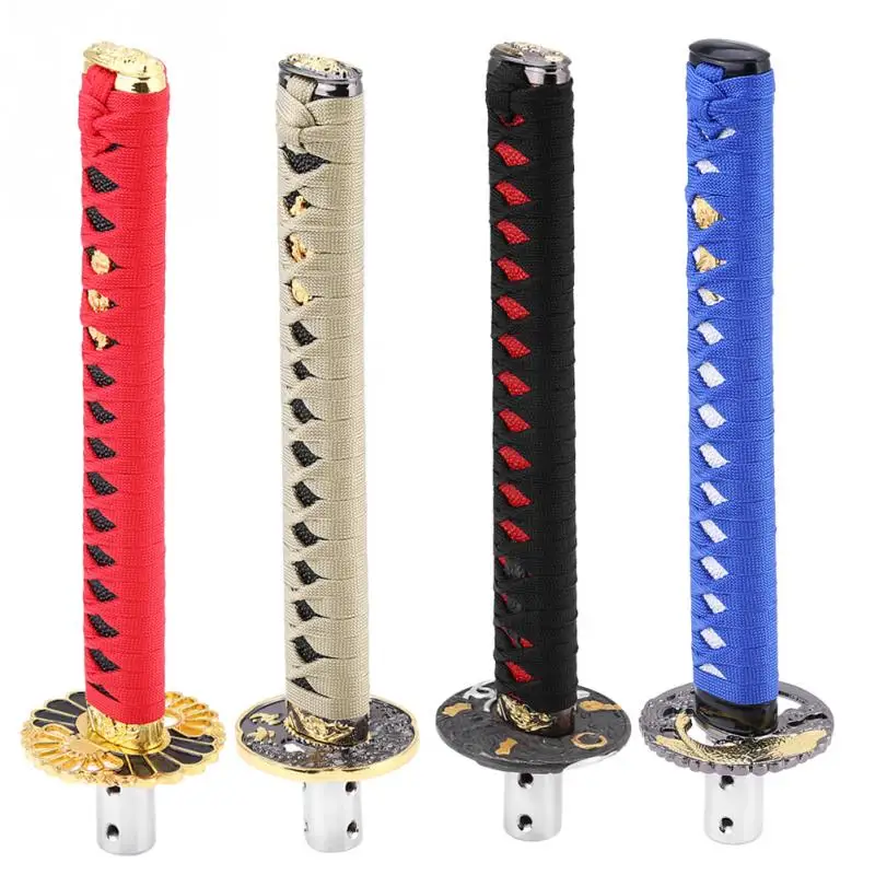 Японский меч автоматической коробки передач рычаг переключения передач с 4 адаптерами головных аксессуаров новый.