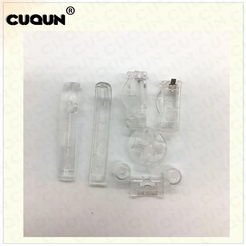 8 шт./1 комплект AB Красочные L/R прозрачный кнопки клавиатуры для игры ~ мальчик