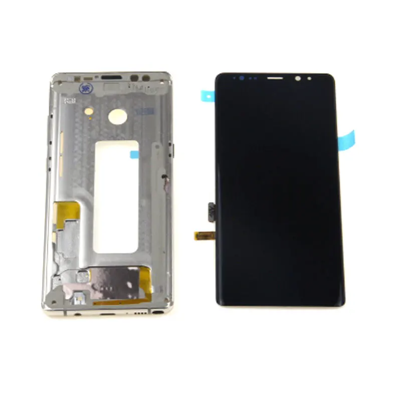 NOTE 8 lcd для samsung Galaxy NOTE8 lcd N9500 N9500F lcd сенсорный экран оригинальные запасные части 6,3 дюймов+ рамка