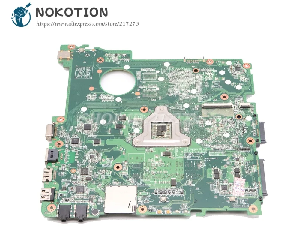 Материнская плата NOKOTION для ноутбука Acer aspire 4738 4738G материнская HM55 UMA DDR3 с