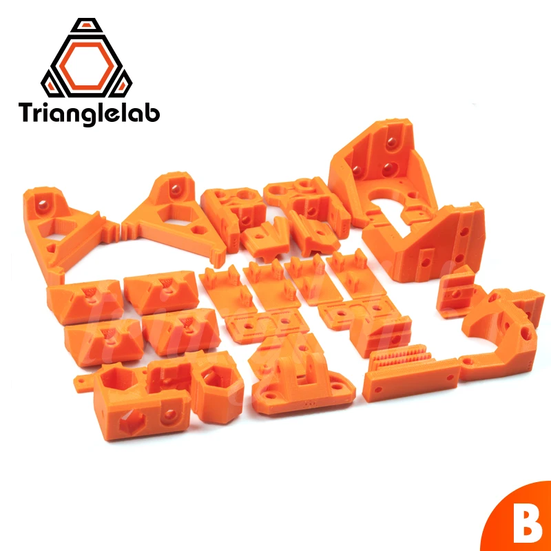 TriangleLAB PETG материал полный печатные части для DIY Prusa i3 MK3S медведь Обновление 3D принтер не PLA материал