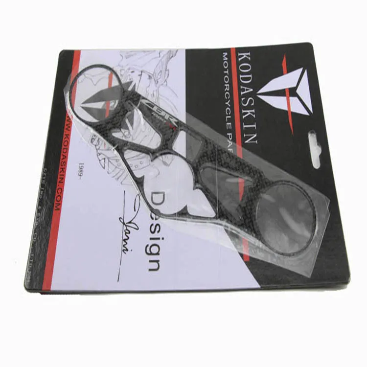 Топ с тройным зажимом из углеродного волокна KODASKIN верхняя наклейка деревом для