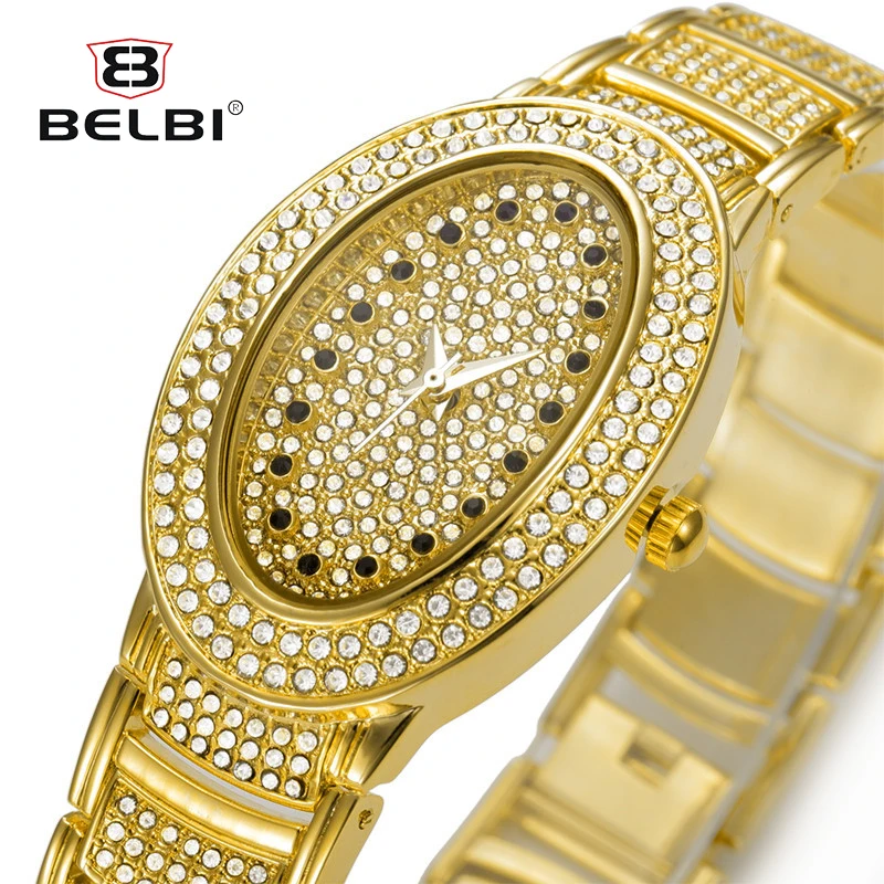 Роскошные Брендовые Часы BELBI Strip женские модные повседневные часы из сплава