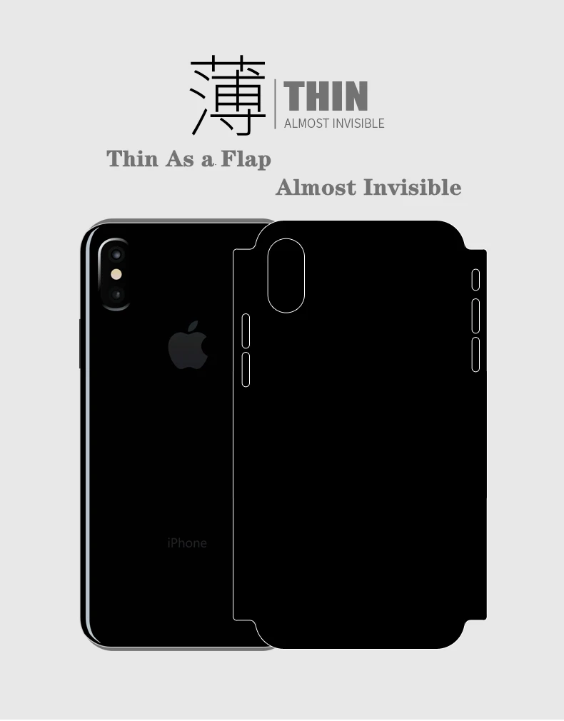 Scratch-resistant Cartoon cute pattern film for iPhone 5 5S 6 6S 7 8 Plus X XR XS Xsmax SE phone case protection |
