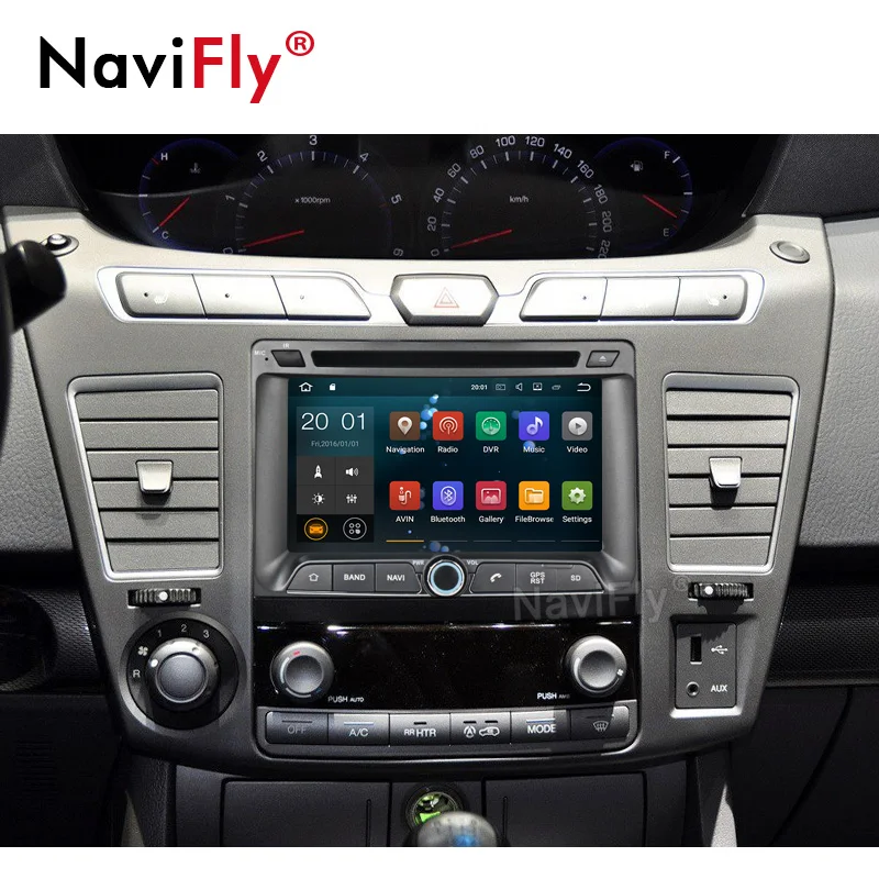 Android9.0 2G ram 16G rom автомобильный мультимедийный плеер для SsangYong Rexton 2005- Rodius/stavic 2004 Автомобильная Радио fm кассета
