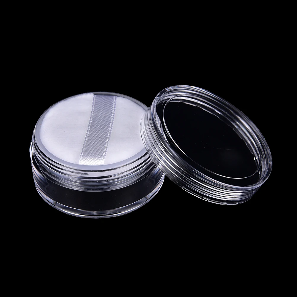 3pcs/set Powder Box Cosmetic Container Travel 2ml Empty Refillable Jar Pot Loose Face Sifter Case Wholesale | Красота и здоровье