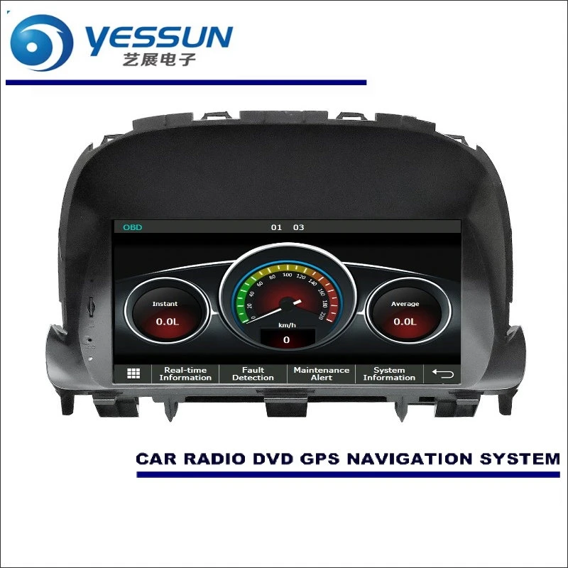 YESSUN для Vauxhall Mokka X/для Opel Mokka 2009~ автомобильный Радио CD DVD плеер усилители домашние HD ТВ экран gps навигации Аудио Видео