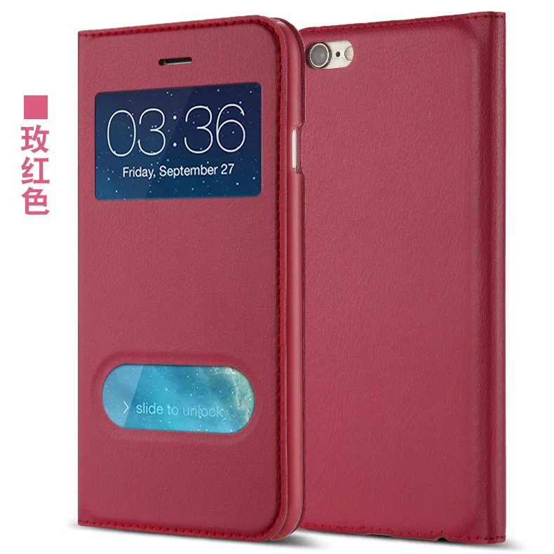 Интеллектуальный сна флип чехол Искусственная кожа для iphone6/6s/5/5S/se/6 plus/6s