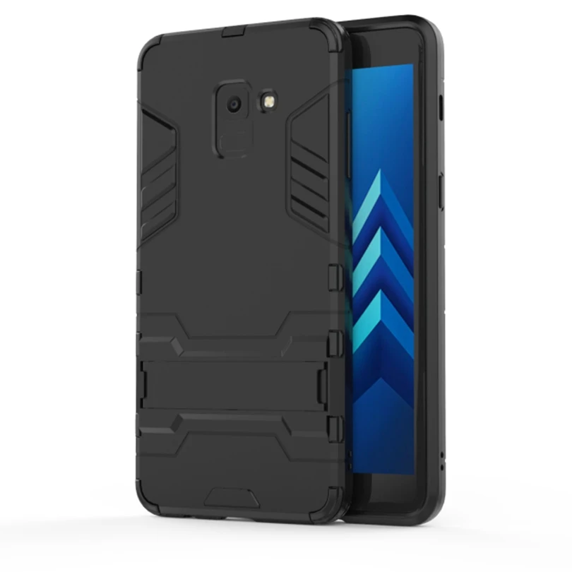 Чехол для Samsung Galaxy A8 Plus 2018 6 0 дюйма противоударный армированный робот гибридный