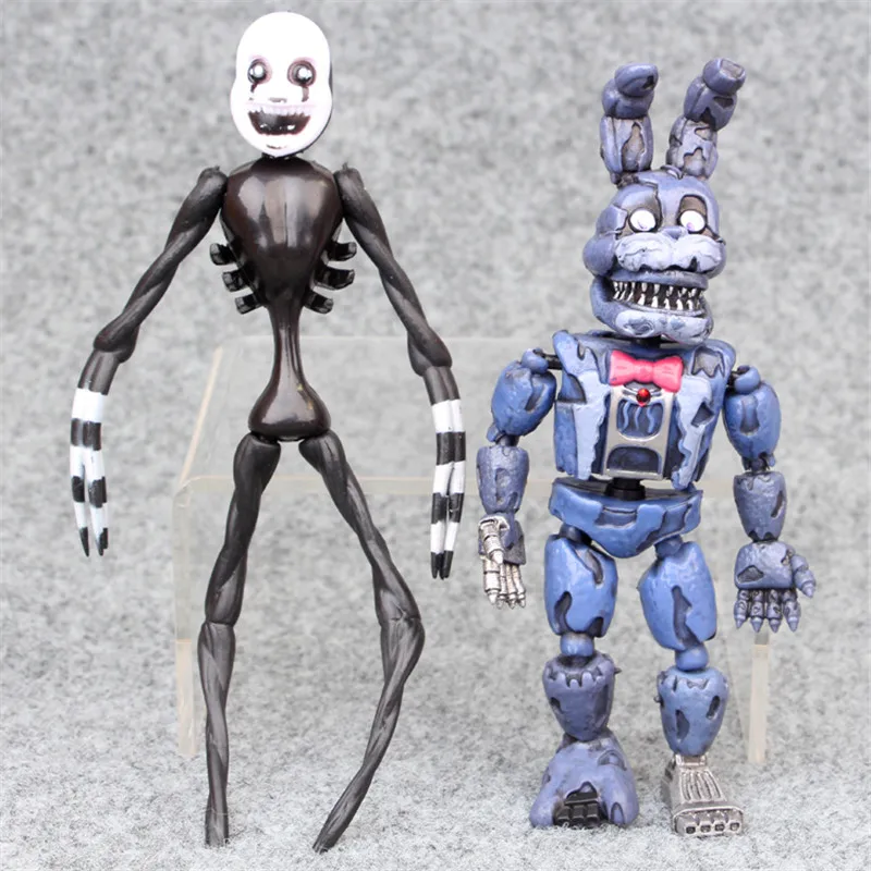 FNAF/6 шт. 10 см пять ночей у Фредди Бонни Foxy Freddy Fazbear медведь ночь игрушки фигурку
