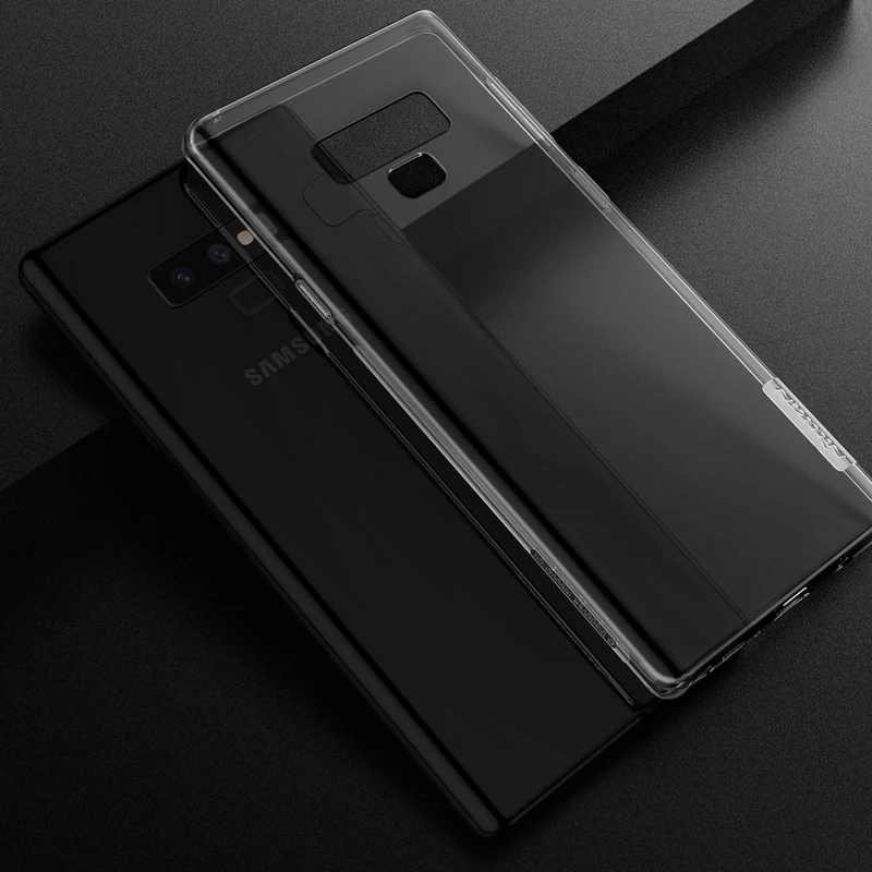 Чехол для Samsung Galaxy Note 8 9 чехол Nillkin Мягкие силиконовые ТПУ чехлы на заднюю панель