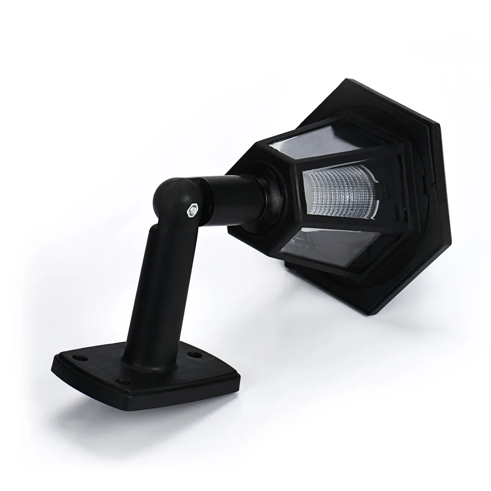 Светодиодный светильник на солнечной энергии для дорожек настенный ландшафтный