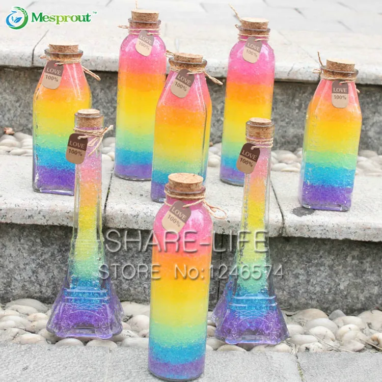 10 цветов волшебные хрустальные бусинки для грунта биогелевые шарики