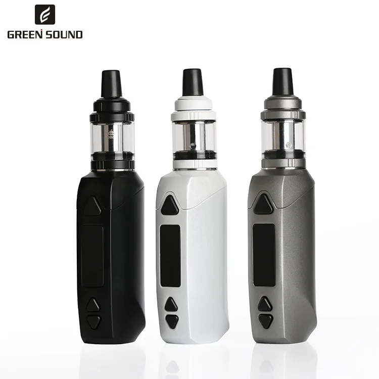 Новинка 2018 оригинальный комплект SMART MOD GS Q85 TC с зеленым звуком испаритель